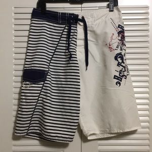 B. Split Banana Split Board Shorts Size Small